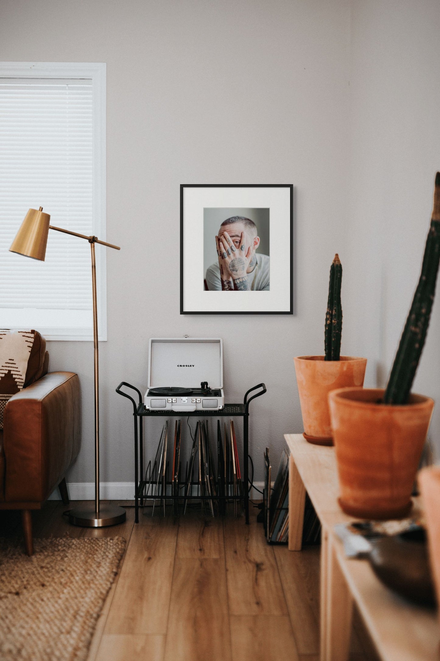 Mac Miller Covering His Face, NYC 2018